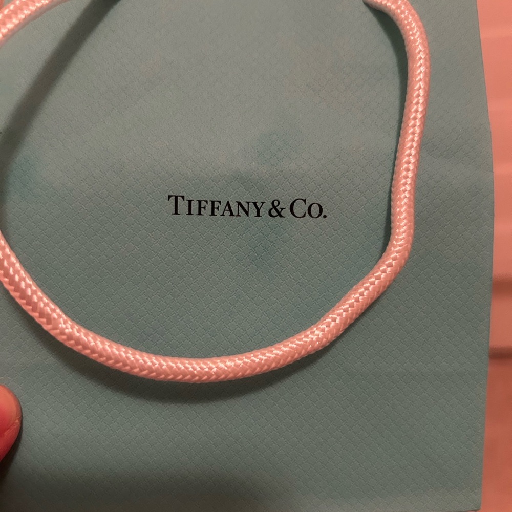 AUTHENTIC Tiffany & Co. 1837 Interlocking circle pendants. - Picture 7 of 11
